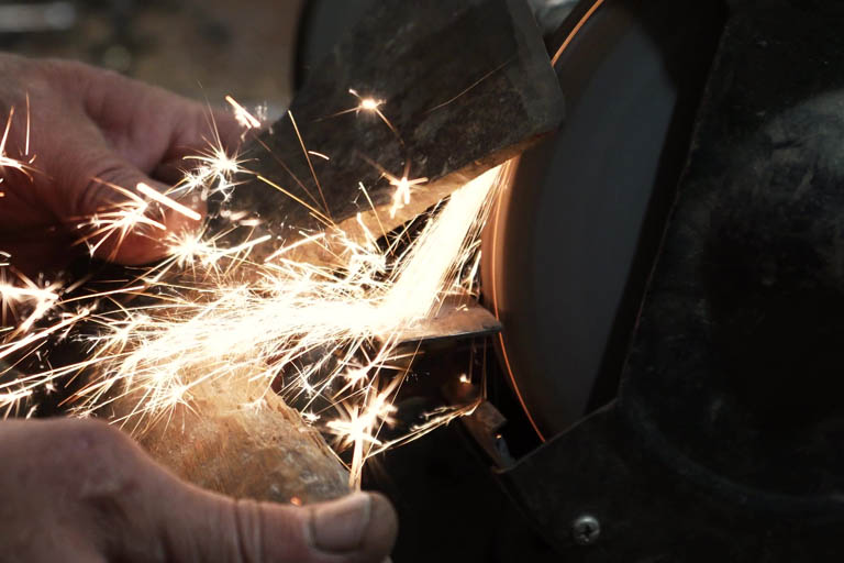 Scissors and blade sharpening