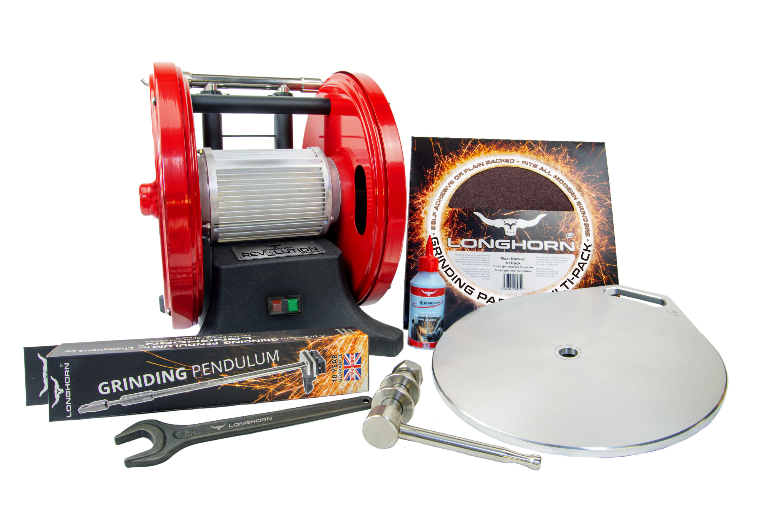 Longhorn revolution grinder