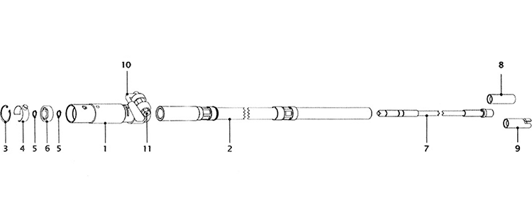 Heiniger Flexible Driveshaft Spares