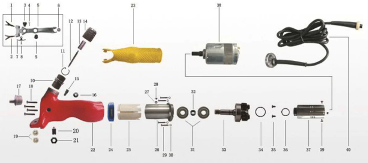 Beiyuan Nixi - spare parts