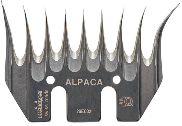 Alpaca shearing combs